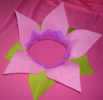 basteln-feen-blumenhut