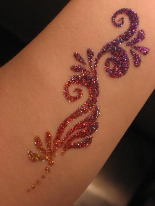 glitzertatoo